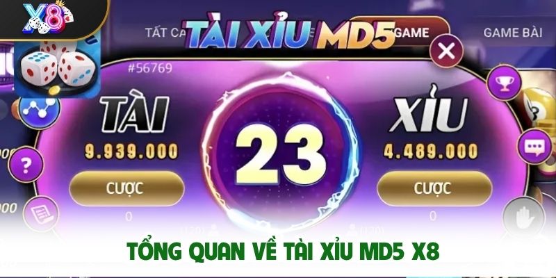 Tài xỉu MD5 X8 – Minh bạch từng lượt cược, thưởng lớn từng phút giây